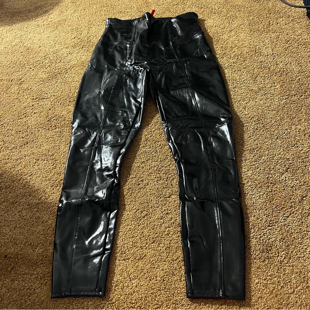 Spanx Faux Leather Leggings
